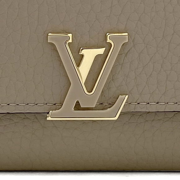 Louis Vuitton Portefeuil Galle Tan Wallet Compact Capucines - Picture 8 of 10